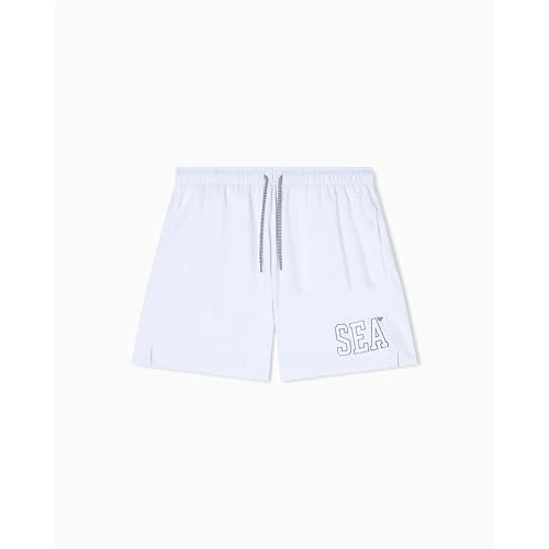 Offerta a tempo: EMPORIO ARMANI Boxer Uomo Sea Capsule Bianco XXL - 54% da 95.00 € a 43.72 €