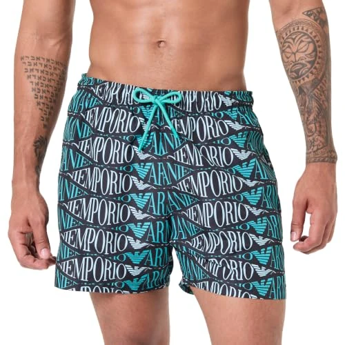 Oferta limitada: EMPORIO ARMANI Boxer Bañador para Hombre, Logotipo EA Negro, XL de 54.00 € a 54.00 € (ahorro 0.00%)