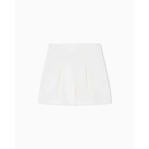 Offerta a tempo: Emporio Armani Pantaloncini Donna Misto Lino Beige L - 43% da 92.36 € a 52.57 €