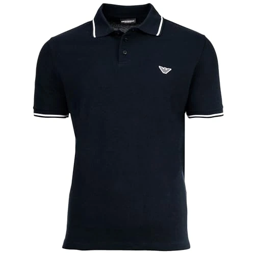 Oferta limitada: EMPORIO ARMANI Polo Essential para Hombre, Color Azul, Talla M de 70.00 € a 63.92 € (ahorro 9%)