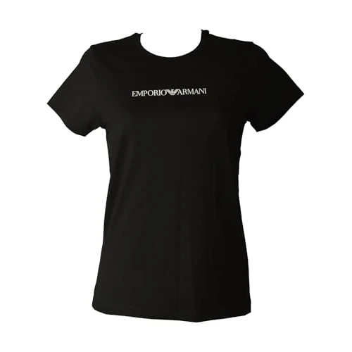Offre limitée : EMPORIO ARMANI Crew Neck T-Shirt, Noir, M Femme de 39.09 € à 39.09 € (0.00% de remise)