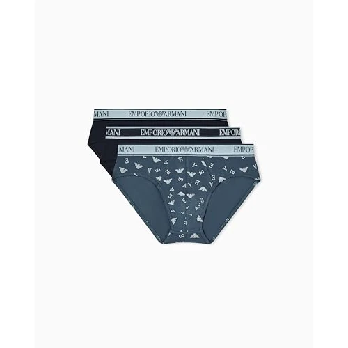 Limited-time offer: Emporio Armani Men's CORE Logoband 3-Pack Brief Blue XXL from 26.58 £ to 26.58 £ (save 0.00%)