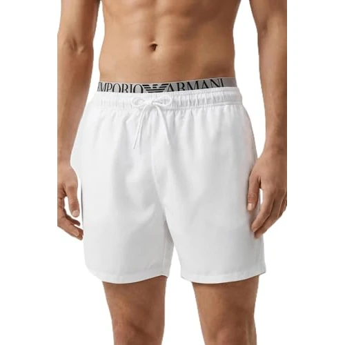 Tijdelijke aanbieding: EMPORIO ARMANI Heren Logoband Boxer Wit XXL van 92.81 € naar 92.81 € (0.00% korting)
