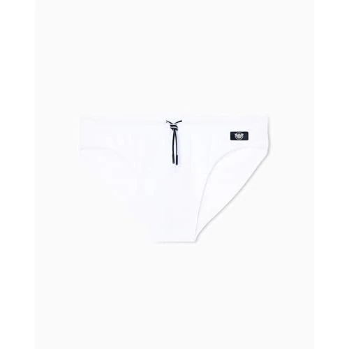 Zeitlich begrenztes Angebot: EMPORIO ARMANI Herren Satin Label Slip Weiß XL von 65.00 € auf 52.00 € (20% Rabatt)