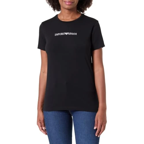 Zeitlich begrenztes Angebot: Damen Iconic Logoband Rundhals T-Shirt Schwarz L von 44.00 € auf 44.00 € (0.00% Rabatt)