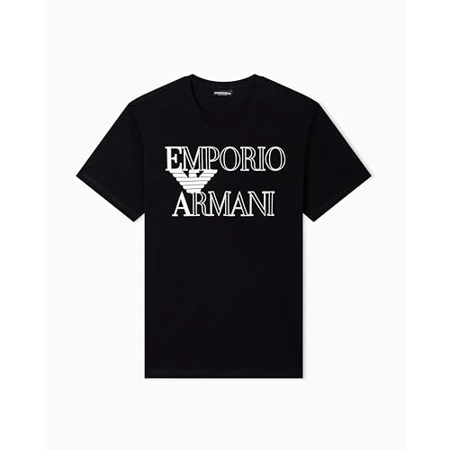 Tijdelijke aanbieding: EMPORIO ARMANI Heren Crew Neck T-shirt, zwart, L van 63.75 € naar 63.75 € (0.00% korting)