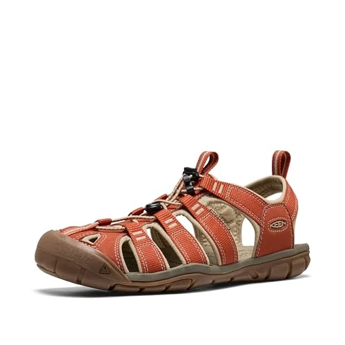 Offre limitée : KEEN Uomo Clearwater CNX BRIQUE BRÛLÉE/SAFARI Sandale 41 de 95.20 € à 95.20 € (0.00% de remise)