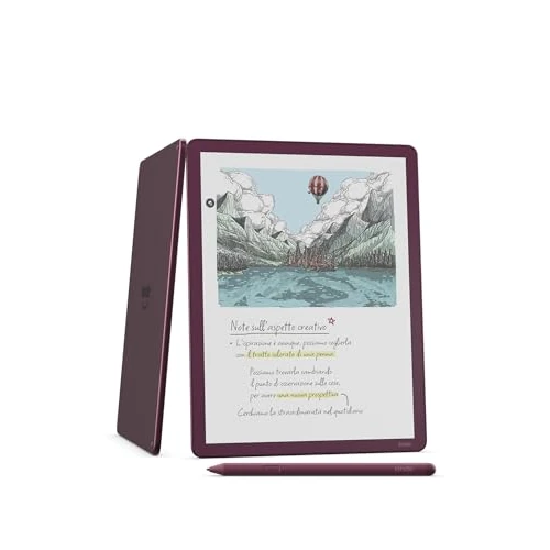 Limited-time offer: Amazon Kindle Scribe Colorsoft 64 GB (newest gen) — 11” paper-like colour display with front light — Thin, light, powerful — Write in the built-in notebook, documents and books - Fig from 629.99 £ to 479.99 £ (save 24%)