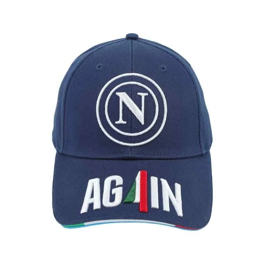 Enzo Castellano SSC NAPOLI 124013 Gorra de béisbol, Turquesa, Talla única Unisex Adulto