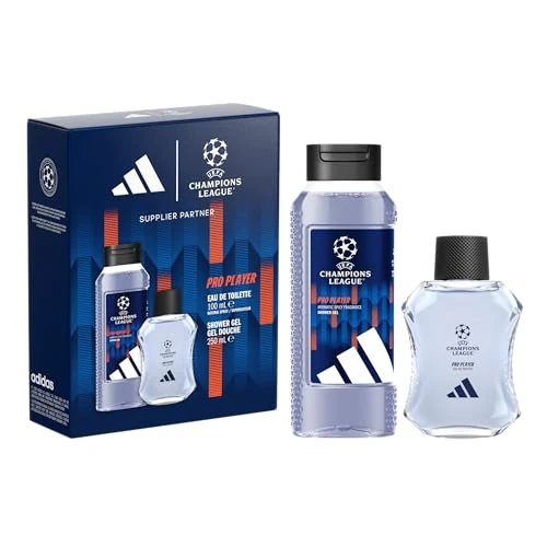 adidas UEFA Champions League Pro Player Giftset including an Eau de Toilette and Shower gel