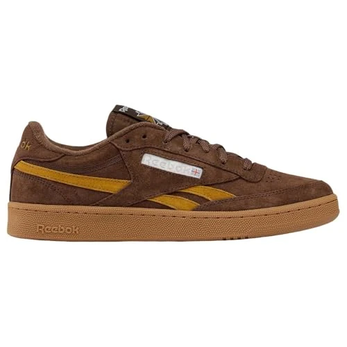 Limited-time offer: Reebok Unisex Club C Revenge Vintage Trainers, Simplebrown Trophygold Gum, 9.5 from $169.09 to $112.99 (save 33.18%)