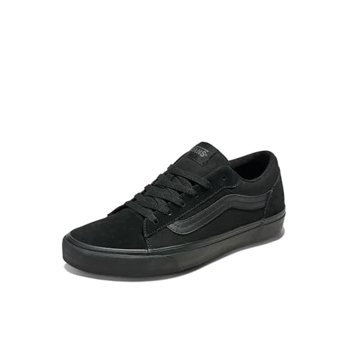 Vans Męski Buty Sportowe Vero Suede, Black/Black, 47 EU