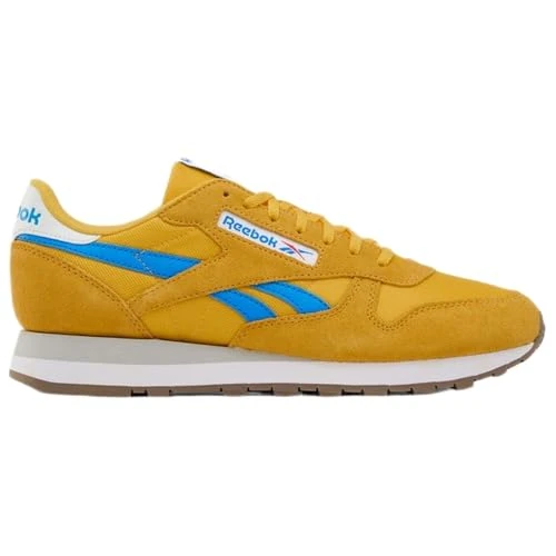 Oferta limitowana: Reebok Unisex Classic Leather Sneaker, Always Yellow/Virtual Blue/FTWR White, 45,5 EU z 571.24 zł na 219.99 zł (oszczędź 61.49%)