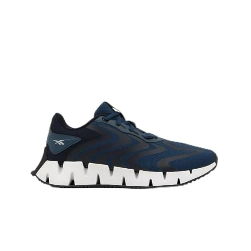Offerta a tempo: Reebok Unisex Zig Rise Sneaker, Batik Blue/Bianco/Nero, 36,5 EU - 60% da 80.00 € a 32.39 €