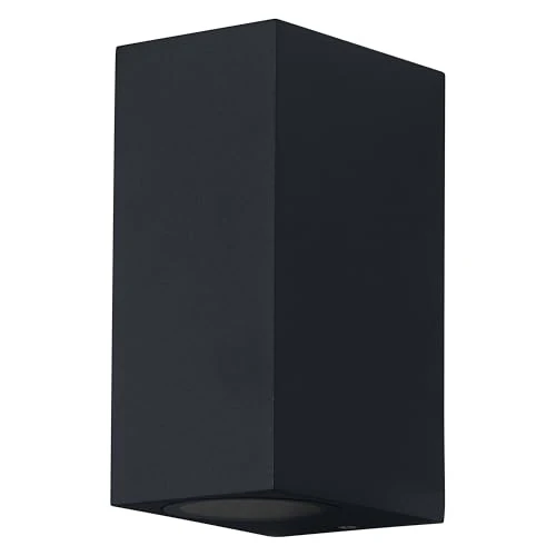 Offerta a tempo: OSRAM ENDURA Square Updown applique esterno, nera, GU10 - 31% da 20.95 € a 14.39 €