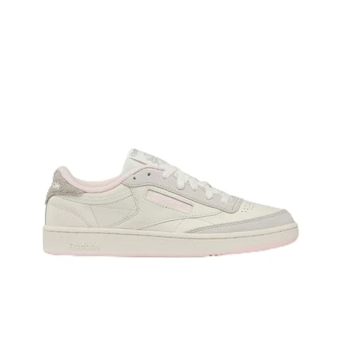 Limited-time offer: Reebok Unisex CLUB C 85 CHALK/GREY/PUREPINK 5 37.5 from 101.21 £ to 65.12 £ (save 35.66%)