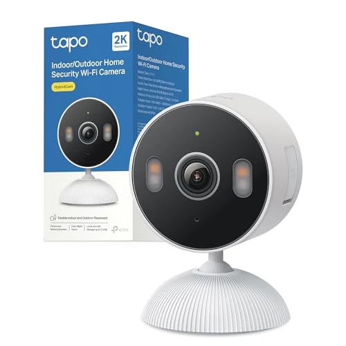 Offerta a tempo: Tapo C113 Telecamera WiFi Esterno 2K 3MP, IP65, Visione Notturna a Colori con Spotlight, Rilevamento Smart AI, Audio Bidirezionale, Allarme Sonoro e Luminoso, Compatibile con Alexa - 27% da 29.99 € a 21.99 €