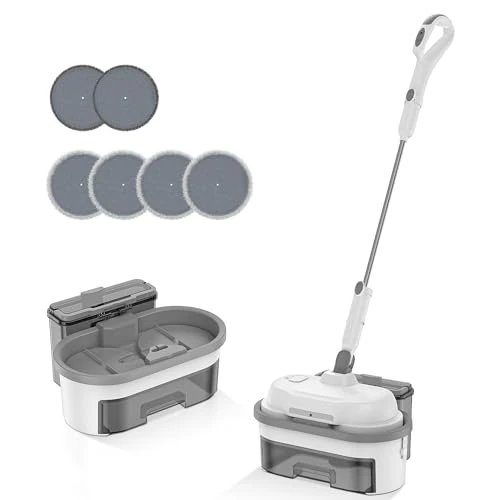 CM17 Draadloze elektrische mop met automatische reinigingsemmer