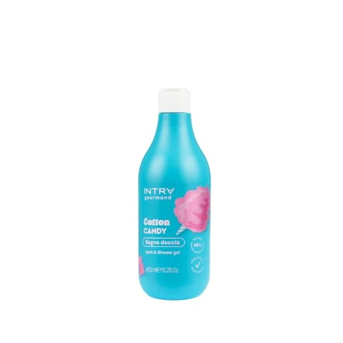 Offerta a tempo: Intra Cosmetics, Bagno doccia zucchero filato, 450 ml - 0.0% da 14.67 € a 14.67 €