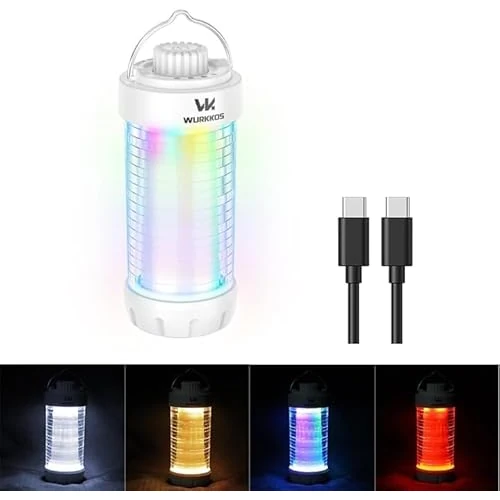Offerta a tempo: Lanterna LED da Campeggio con Funzione Caricabatterie Portatile da 5000mAh — 50% da 59,99 € a 29,99 €
