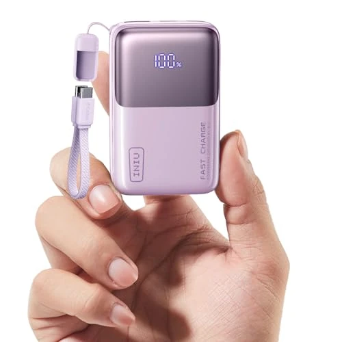 Oferta limitada: INIU 10000mAh Power Bank, Ultra Mini 45W Carga Rápida Bateria Externa | Cable USB C Desmontable, Apto para Avión, Esenciales de Viaje, Bateria Portatil para iPhone 18 17 16 Samsung S26 Xiaomi etc de 39.99 € a 39.99 € (ahorro 0.00%)