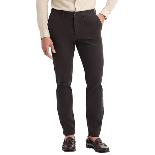 Offre limitée : Dockers Homme Crafted Kaki Slim Tapered, Licorice, 32 34 de 109.95 € à 44.00 € (60% de remise)