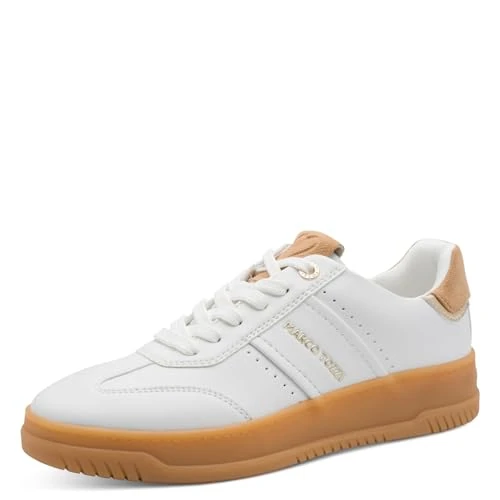 Offerta a tempo: MARCO TOZZI Donna Sneaker Soletta Feel Me Morbida Fodera Interna Morbida alla Moda, Bianco (White Comb), 40 EU - 25% da 59.95 € a 45.04 €