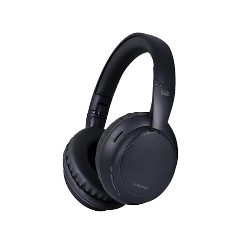 Offerta a tempo: Trevi DJ 12E35 BT Cuffie Wireless Over Ear, Stereo HiFi con Microfono, 8h Autonomia, Comandi su Padiglione, Pieghevoli e Leggere, Compatibili con iOS e Android, per Viaggio, PC, Telefono e Ufficio - 50% da 23.90 € a 11.95 €