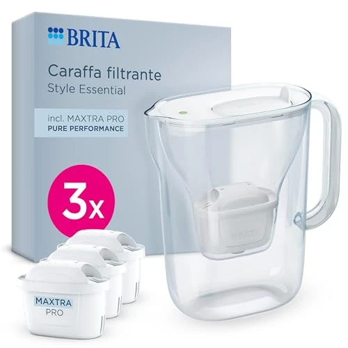 Limited-time offer: BRITA Water Filter Jug MAXTRA Style Essential, 3x Pure Performance filters from 35.49 £ to 23.49 £ (save 34%)
