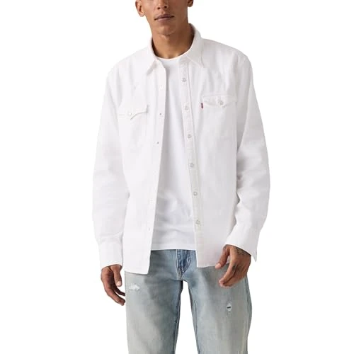 Levi's Herren Barstow Western Standard Hemd mit Button-Down-Kragen, Cloudy Skys, XL