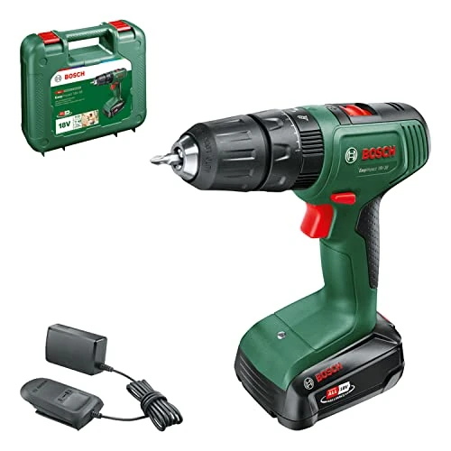 Bosch EasyDrill 18V-38 Cordless Drill (1 Battery 2.5 Ah; 18 Volt System; in Storage case)