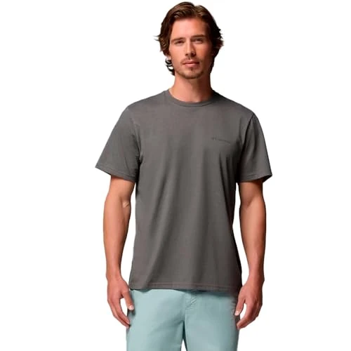 Offerta a tempo: Columbia CSC Basic Tee, Maglietta in cotone da uomo minimalista per uno stile versatile - 41% da 27.00 € a 15.95 €