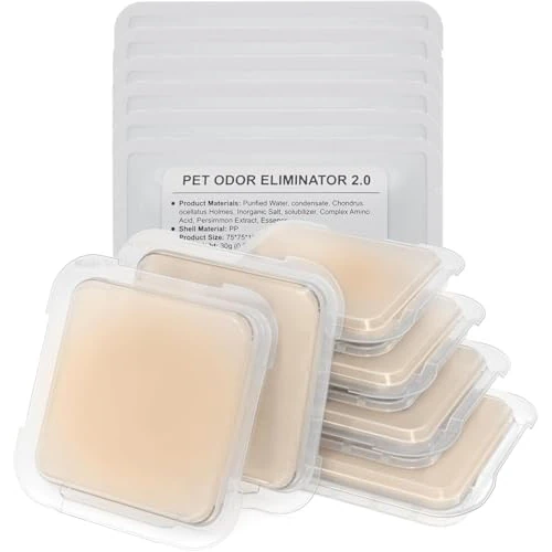 BUNMO 6 Paquets Désodorisant Compatible avec Litière Pura Max/Pura Max 2 /Max Pro Autonettoyant Bac à litière Désodorisants N50,Non Irritant,Parfum Longue Durée (6 Paquets 2.0)