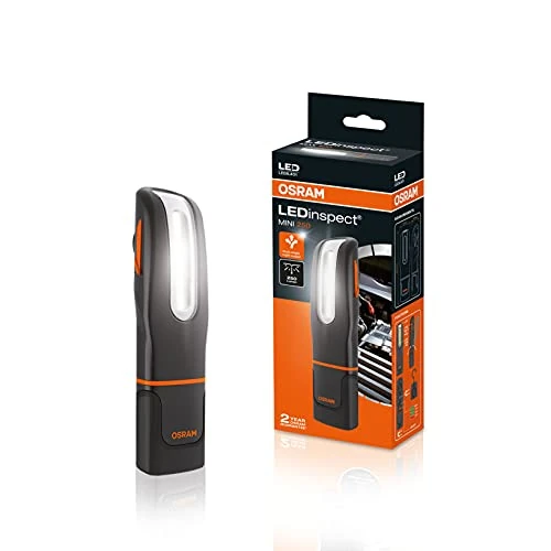 Offerta a tempo: OSRAM LEDinspect MINI250, lampada da ispezione a LED, 6000K, lampada da lavoro a LED ricaricabile, magnetica, gancio incluso - 10% da 34.48 € a 31.03 €