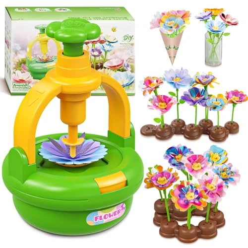 Tijdelijke aanbieding: Plunack Bloemenpers voor kinderen, knutselen voor meisjes vanaf 4, 5, 6, 7, 8, 9, 10 jaar, doe-het-zelf kinderen, bloemen, knutselen, speelgoed, creatieve knutselset, kinderverjaardag van 24.61 EUR naar 24.61 EUR (korting 0%)