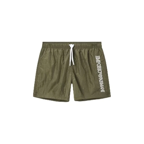 Offerta a tempo: EMPORIO ARMANI Boxer da Uomo, Colore Verde Oliva, M - 51% da 85.00 € a 41.24 €