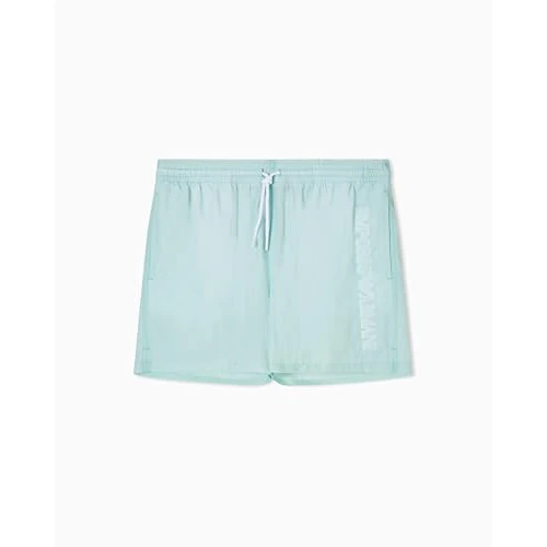 Offerta a tempo: EMPORIO ARMANI Boxer Uomo Ricamo Logo Azzurro L - 53% da 85.00 € a 39.86 €
