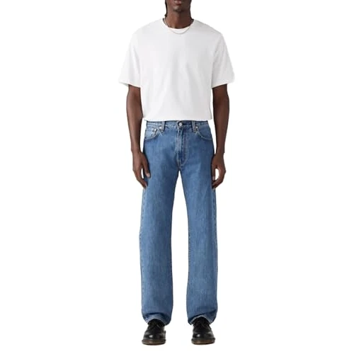 Offerta a tempo: Levi's 555 Relaxed Straight Blue Essentials - 0.00% da 82.56 € a 82.56 €
