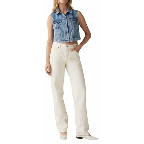 Zeitlich begrenztes Angebot: Levi's 501 '90S Ecru Booper No Damage von 95.95 € auf 95.95 € (0.00% Rabatt)