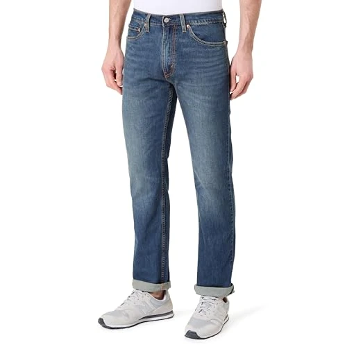 Limited-time offer: Levi's Herren 505 Regular Fit Jeans, River Bank Cool, 34W x 30L from 80.00 £ to 38.42 £ (save 51.97%)