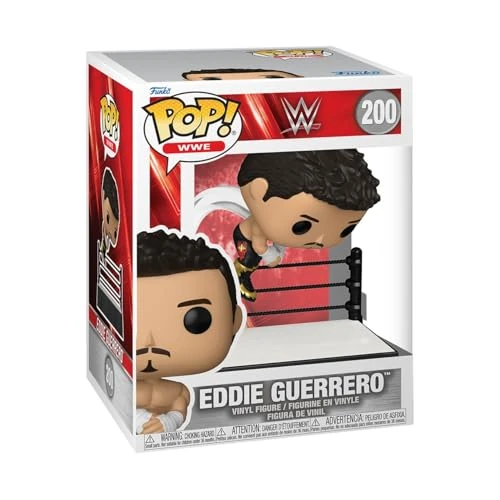 Funko POP! Premium: WWE - Eddie Guerrero - Frog Splash - Figura in vinile da collezione - Idea regalo - Prodotto ufficiale - Giocattoli per bambini e adulti - Modello di figura per collezionisti