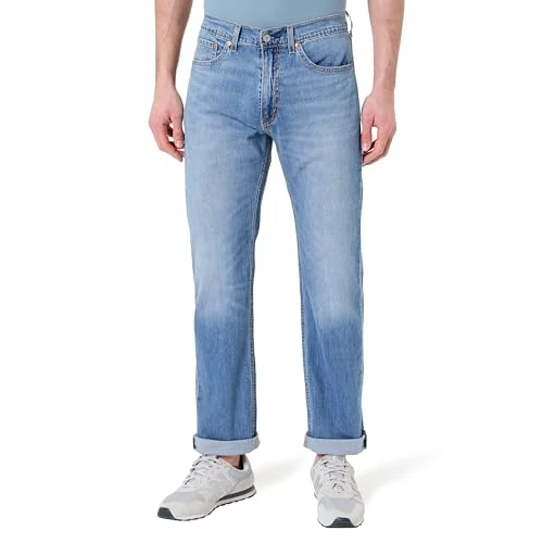 Offerta a tempo: Levi's Uomo 505 Regular Fit Jeans, Waterfall Cool, 33W / 30L - 23% da 75.66 € a 57.99 €
