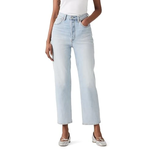 Zeitlich begrenztes Angebot: Levi's Ribcage Straight Ankle Filter Her Ltw von 64.98 € auf 64.98 € (0.00% Rabatt)