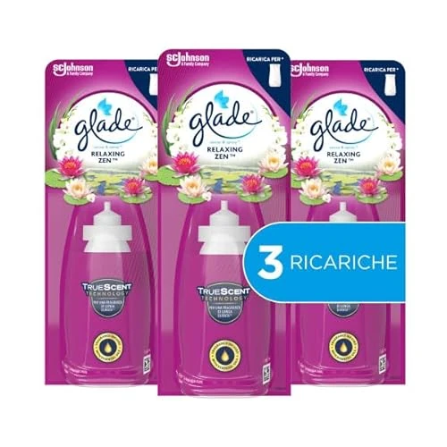 Zeitlich begrenztes Angebot: Glade (Brise) Sense & Spray Nachfüller (für Glade Lufterfrischer Gerät), Relaxing Zen, 3 x 18 ml von 14.69 € auf 14.69 € (0.00% Rabatt)