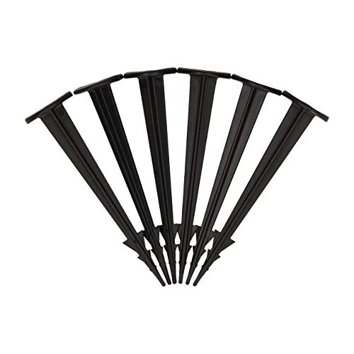 Limited-time offer: GARDENIX Ground Anchor Weed Control Fabric, Pack of 100, UV-Resistant Plastic, 100 mm Length, Rustproof, Flat Head for Stability and Support from $27.88 to $27.88 (save 0.00%)