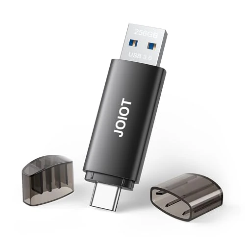 Offerta a tempo: Chiavetta USB 256 GB 3.0 Pen Drive USB C 3.0 2 in 1 Pennetta Chiavette USB 256gb OTG Memoria Stick per Smartphone PC Android iPhone 15 Alta Velocità Archiviazione Dati Nero - 15% da 46.99 € a 39.89 €