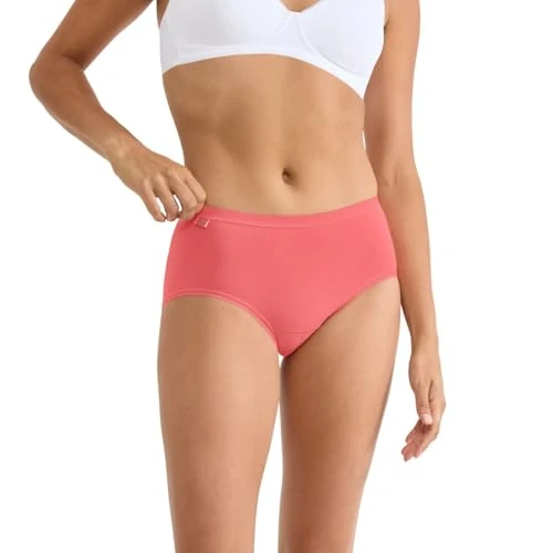 Zeitlich begrenztes Angebot: Sloggi Damen Basic+ Midi C4p Briefs, Red - Dark Combination, 38 EU von 44.85 € auf 32.99 € (26% Rabatt)