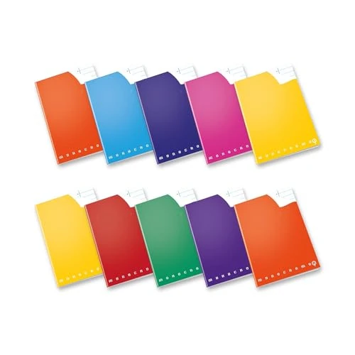 Limited-time offer: Pigna, Maxi Monochrome Qi Notebook, Useful for Dyslexia Dyslexia Dysorthography Disaculia, 0B, Ruled III Elementary, Pack of 10 from 34.32 GBP to 34.32 GBP (save 0%)