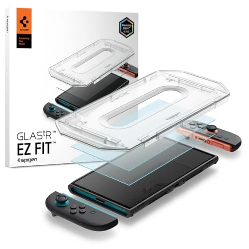 Limited-time offer: Spigen EZ Fit [2P] Temepred Glass Screen Protector for Nintendo Switch 2 from 20.85 £ to 16.68 £ (save 20%)