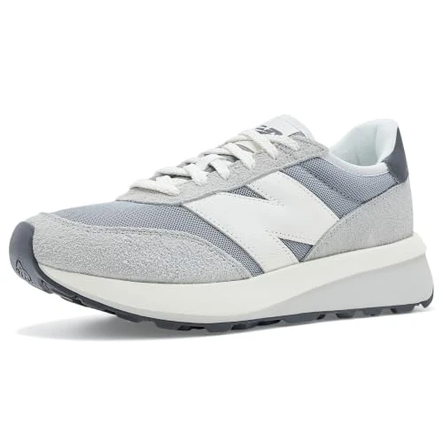 Limited-time offer: New Balance Men's 370 Trainers, Concrete Grey, 4 from $104.94 to $89.92 (save 14.31%)